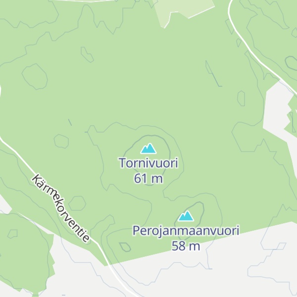 Map of Tornivuori