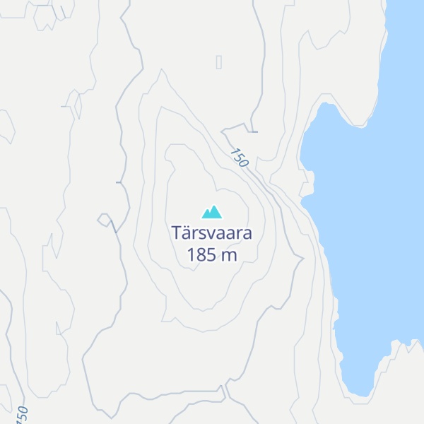 Map of Tärsvaara