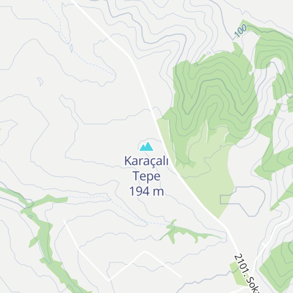 Map of Karaçalı Tepe