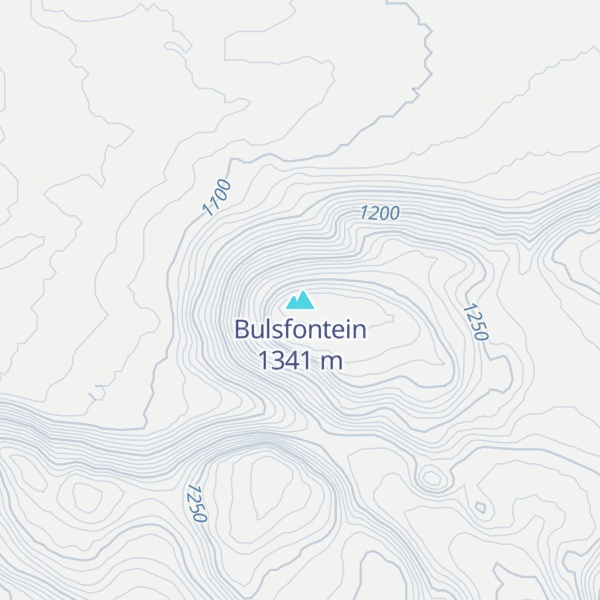 Map of Bulsfontein