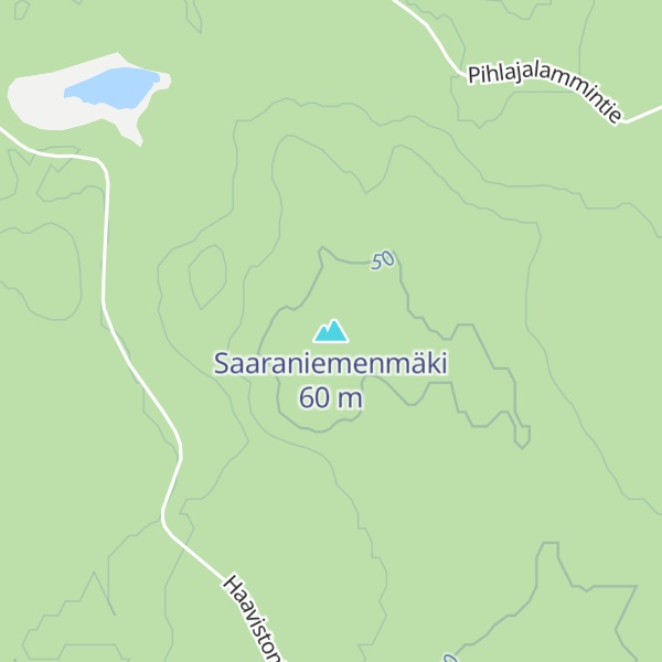 Map of Saaraniemenmäki