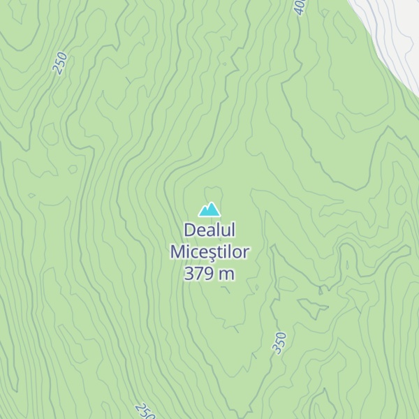 Map of Dealul Miceştilor