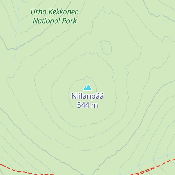 Map of Niilanpää