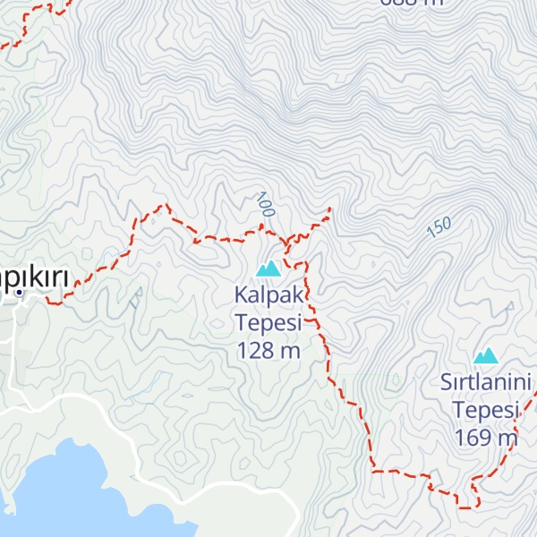 Map of Kalpak Tepesi