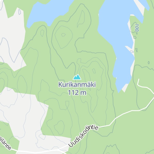 Map of Kurikanmäki