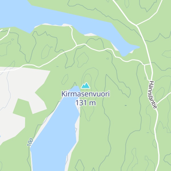 Map of Kirmasenvuori