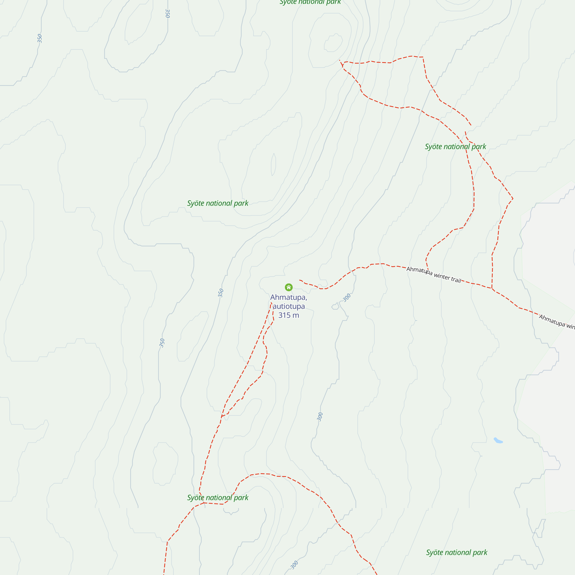 Ahmatupa, varaustupa map
