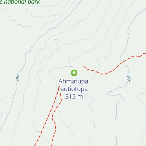 Map of Ahmatupa, varaustupa