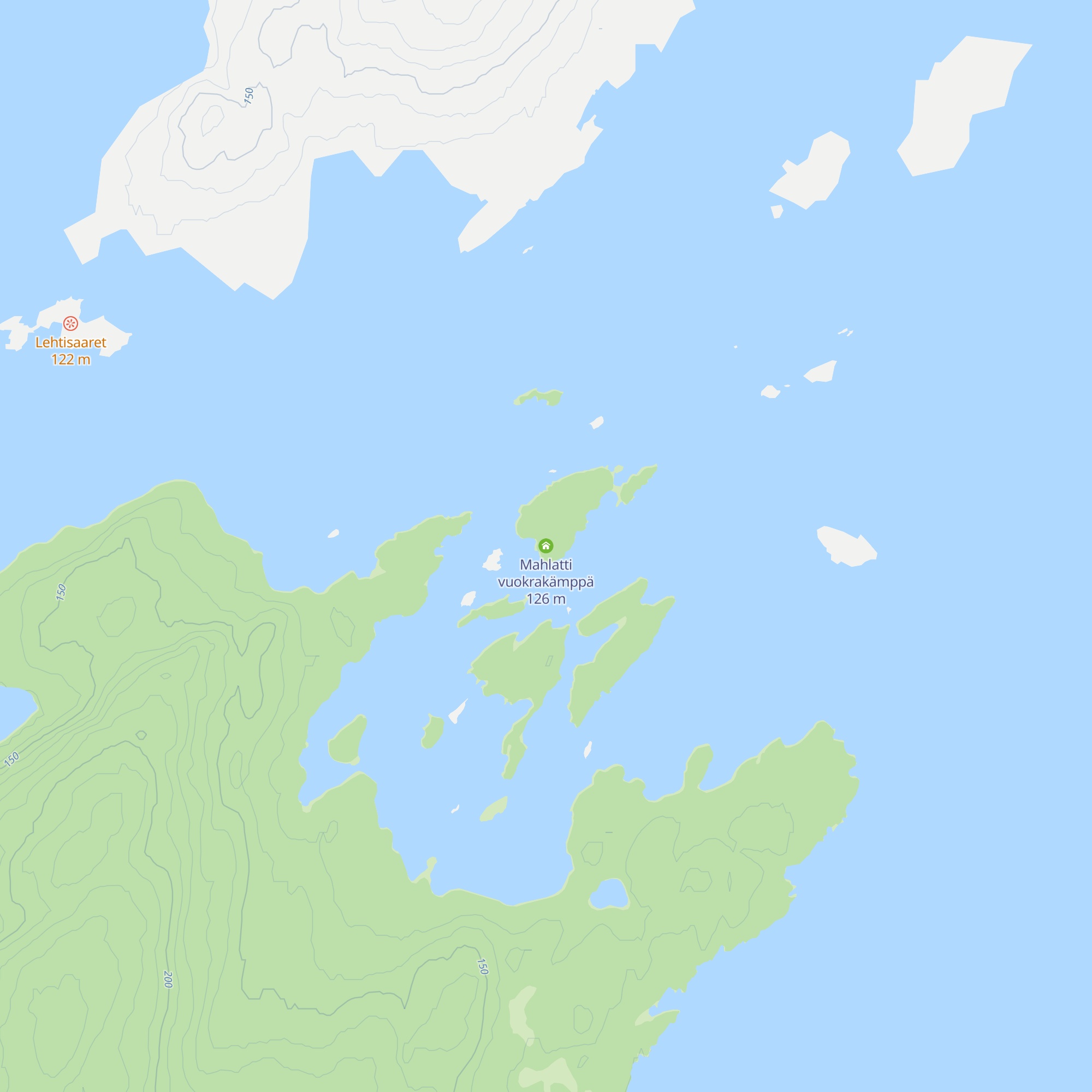 Mahlatti vuokrakämppä map