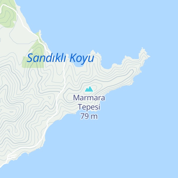 Map of Marmara Tepesi