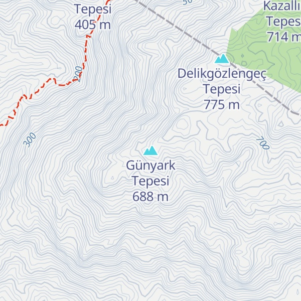 Map of Günyark Tepesi