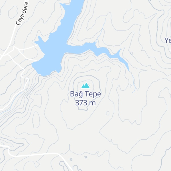 Map of Bağ Tepe