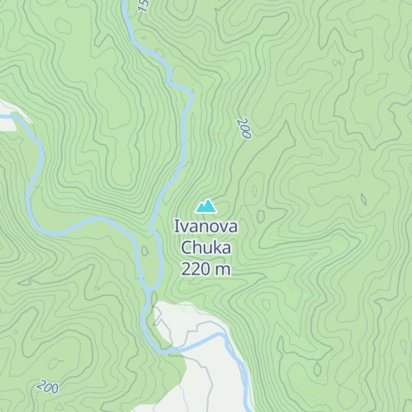 Map of Ivanova Chuka