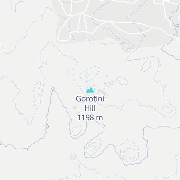 Map of Gorotini Hill