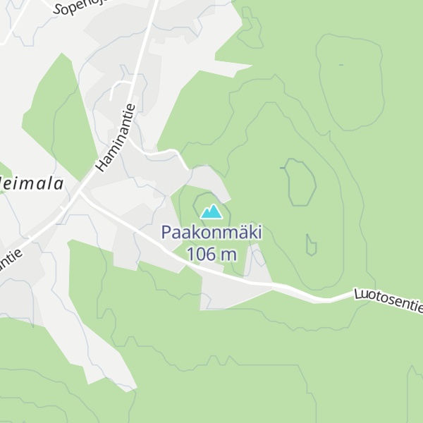 Map of Paakonmäki