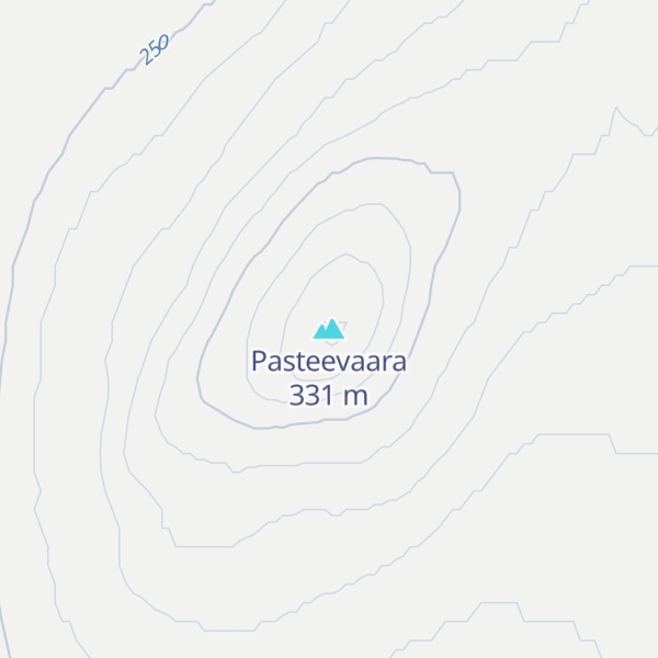 Map of Pasteevaara
