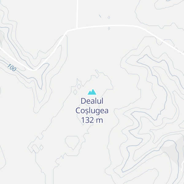 Map of Dealul Coșlugea