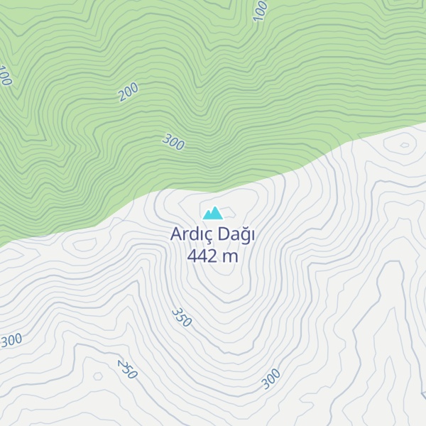 Map of Ardıç Dağı