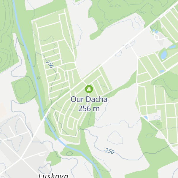 Map of Our Dacha