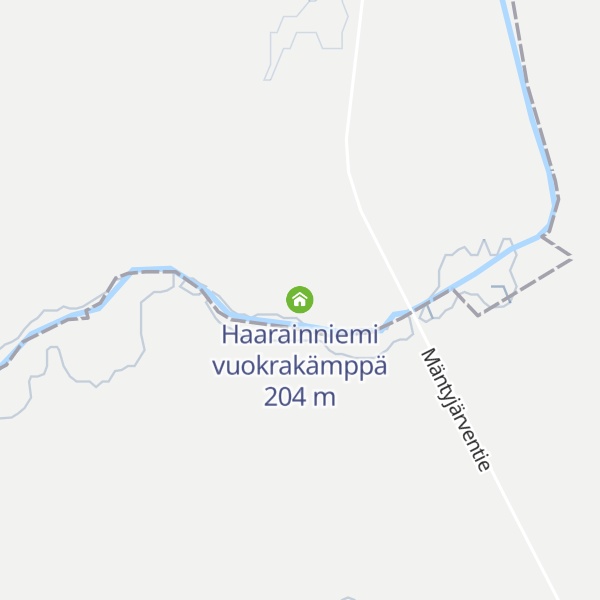 Map of Haarainniemi vuokrakämppä