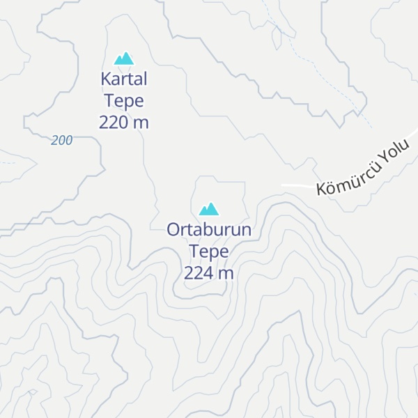 Map of Ortaburun Tepe