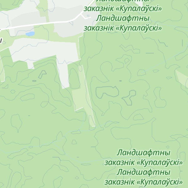 Map of Naivisheishi Punkt Lagoiskaga Raena