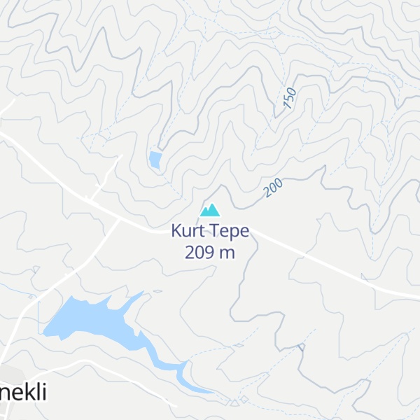 Map of Kurt Tepe