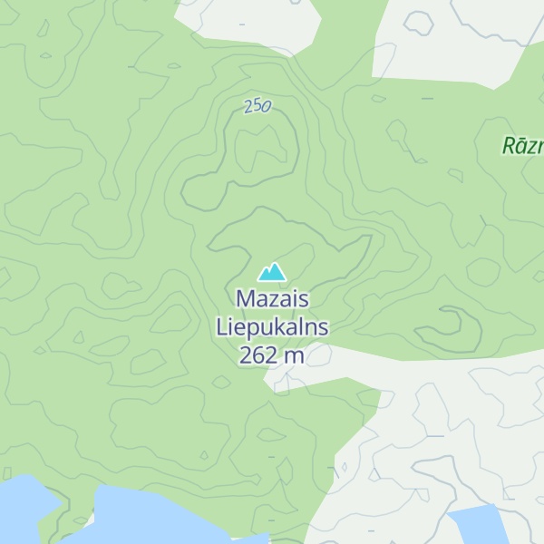 Map of Mazais Liepukalns