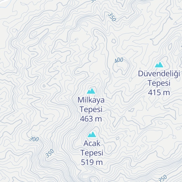Map of Milkaya Tepesi