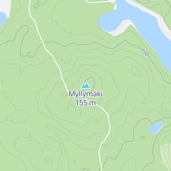 Map of Myllymäki