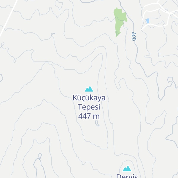 Map of Küçükaya Tepesi