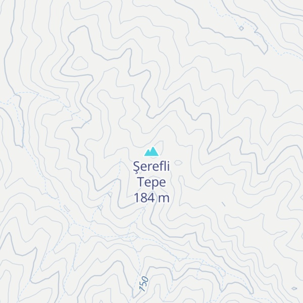 Map of Şerefli Tepe