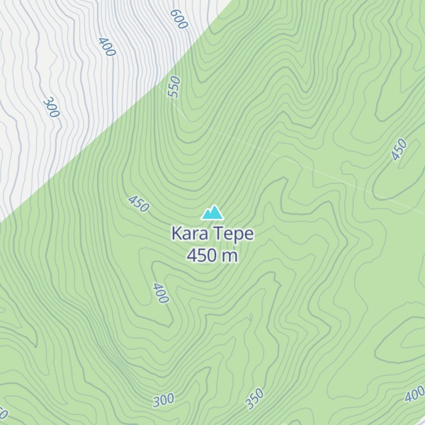 Map of Kara Tepe