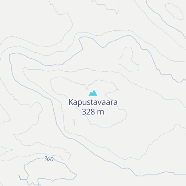 Map of Kapustavaara