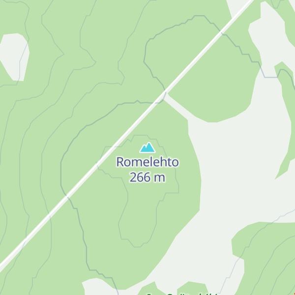 Map of Romelehto