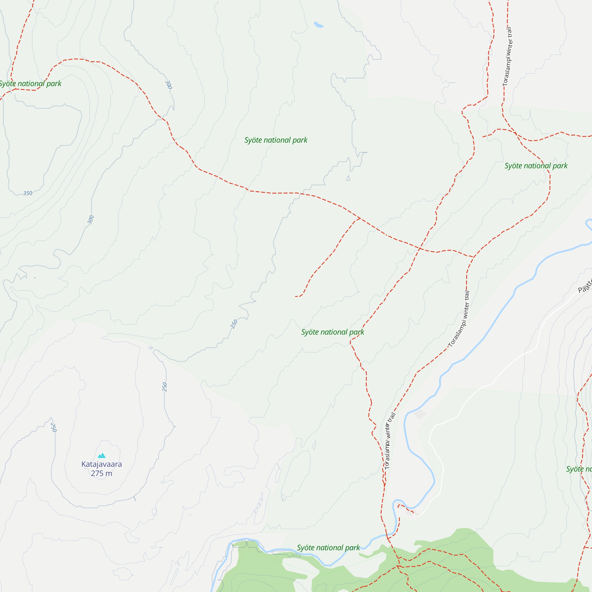Välitupa Day Trip Hut map