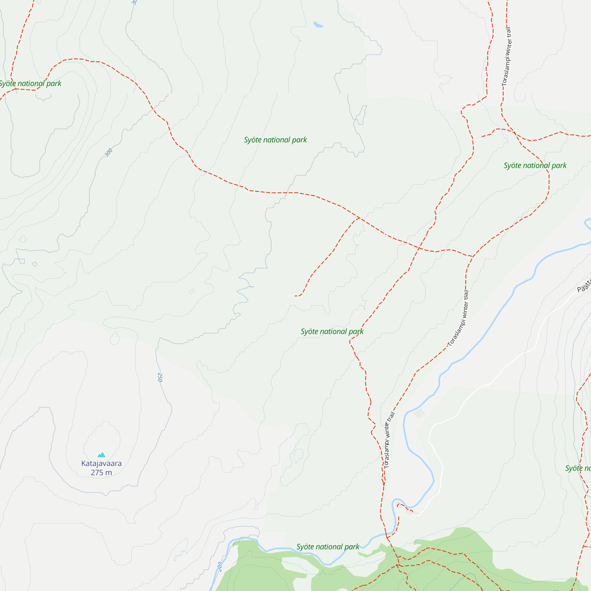 Välitupa Day Trip Hut map