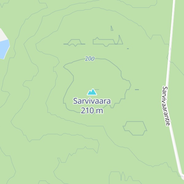 Map of Sarvivaara