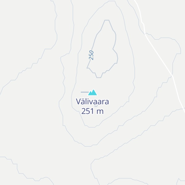 Map of Välivaara
