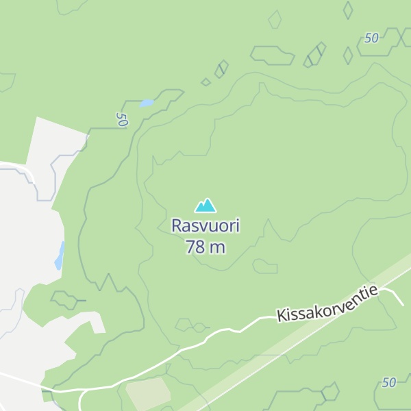 Map of Rasvuori