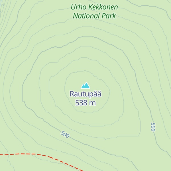 Map of Rautupää