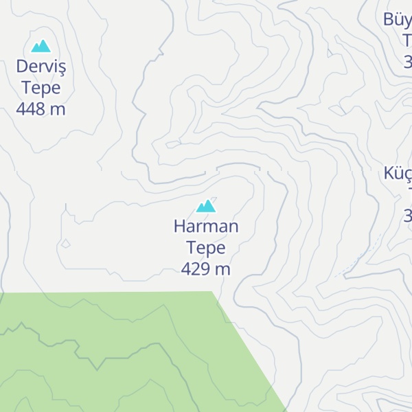 Map of Harman Tepe