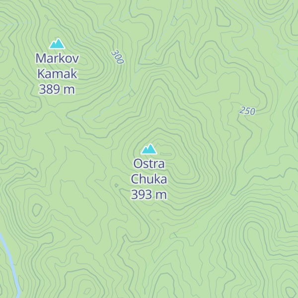 Map of Ostra Chuka