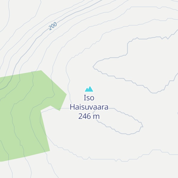 Map of Iso Haisuvaara