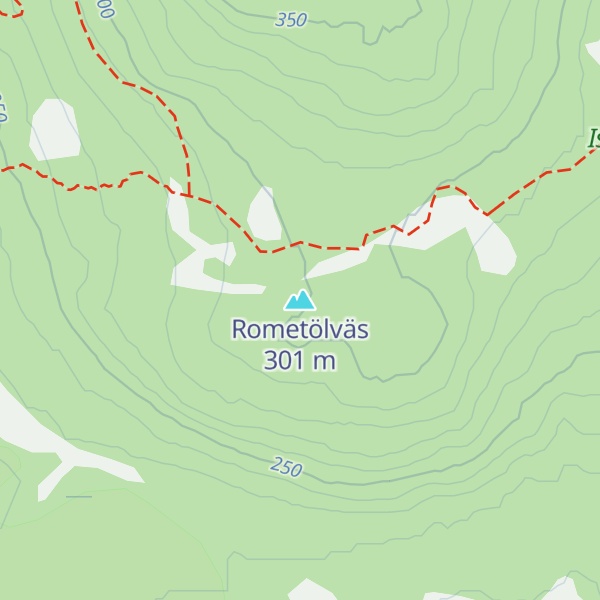 Map of Rometölväs