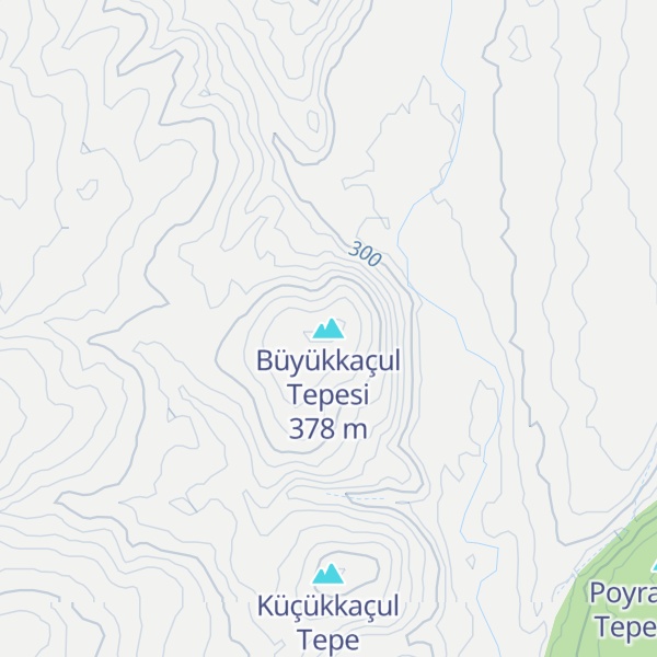 Map of Büyükkaçul Tepesi