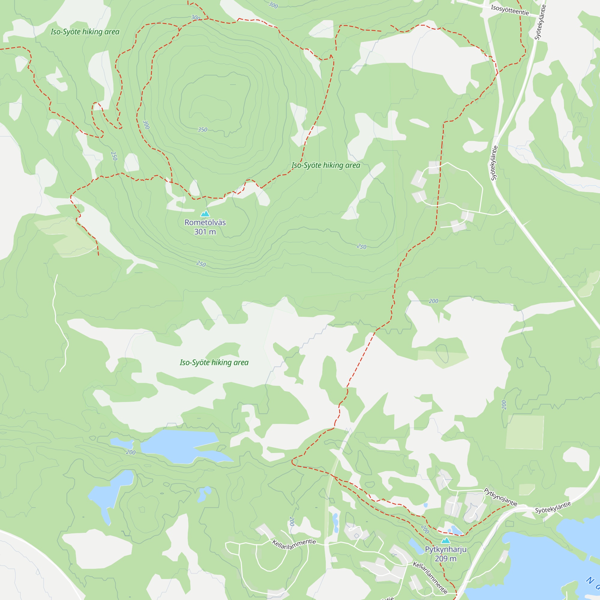 Riihitupa Day Trip Hut map