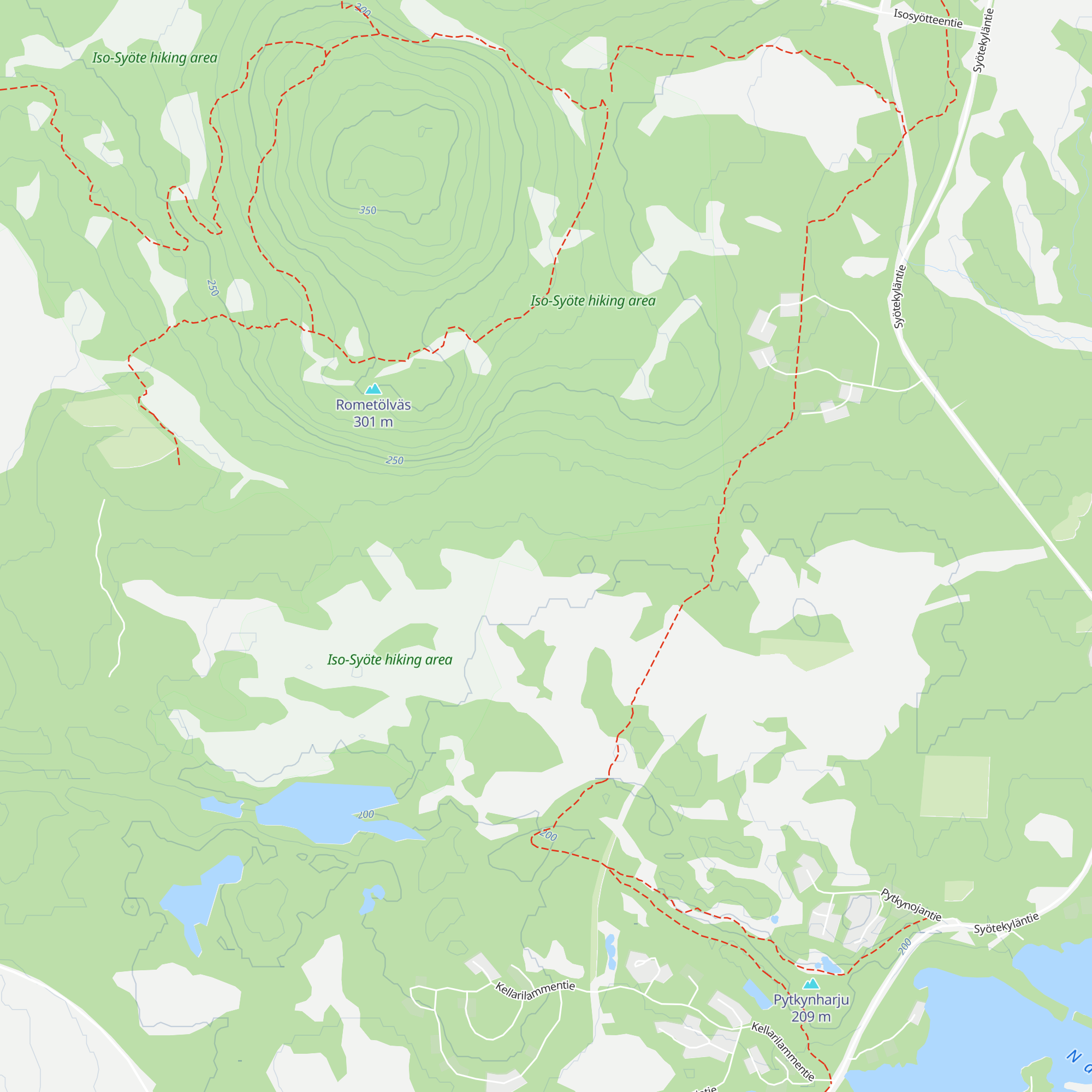Riihitupa Day Trip Hut map