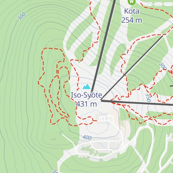 Map of Iso-Syöte