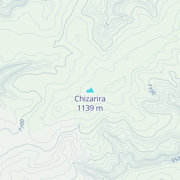 Map of Chizarira